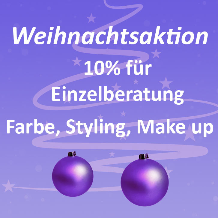 Color und Style - Elke Diemar - Weihnachtsaktion 10% auf Einzelberatung!